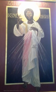ikona Jezusa Miłosiernego z krakowskiej kaplicy oo. Augustianów, zdjęcie: www.operator-paramedyk.pl, CC-BY