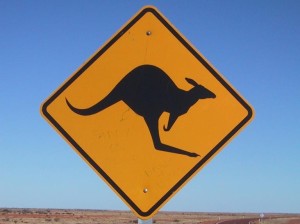 znak uwaga kangur, CC-BY-SA, JPP@commons.wikimedia.org