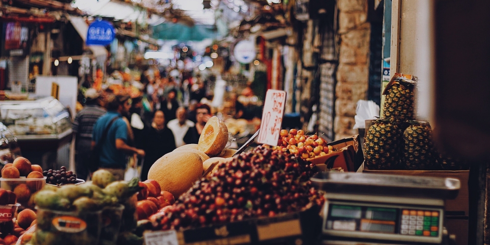 Rynek w Jeruzalem roxanne-desgagnes@unsplash.com, CC-0